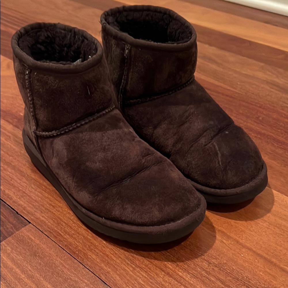 UGG classic mini ankle boots